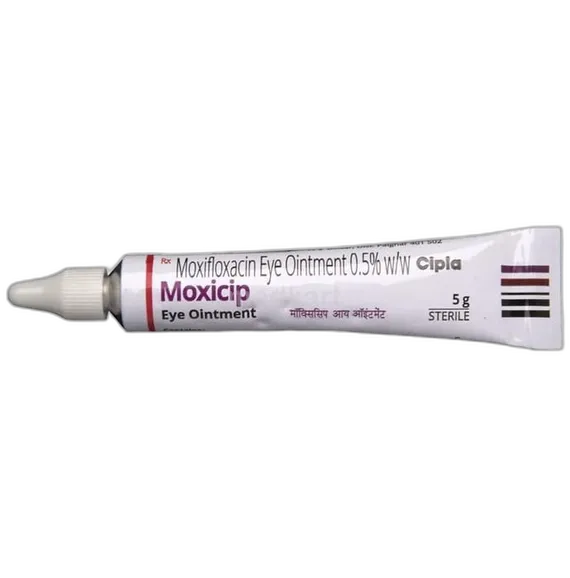moxicip eye ointment 5 gm